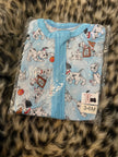103. 101 SHORTIE SLEEPER - BAMBOO - 3/6M