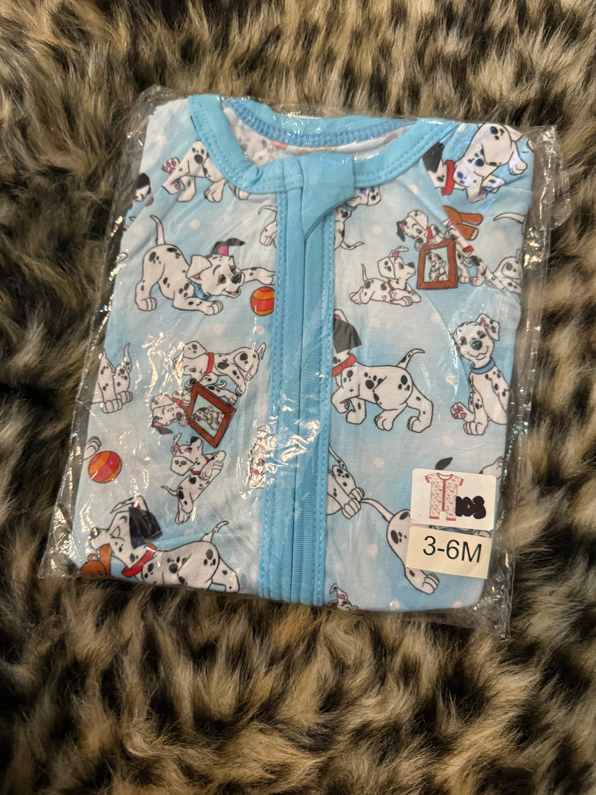 103. 101 SHORTIE SLEEPER - BAMBOO - 3/6M