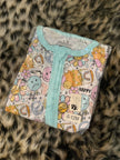 88. HAPPY SAD DREAMLAND LONG SLEEVE SLEEPER - Bamboo - 6/12M