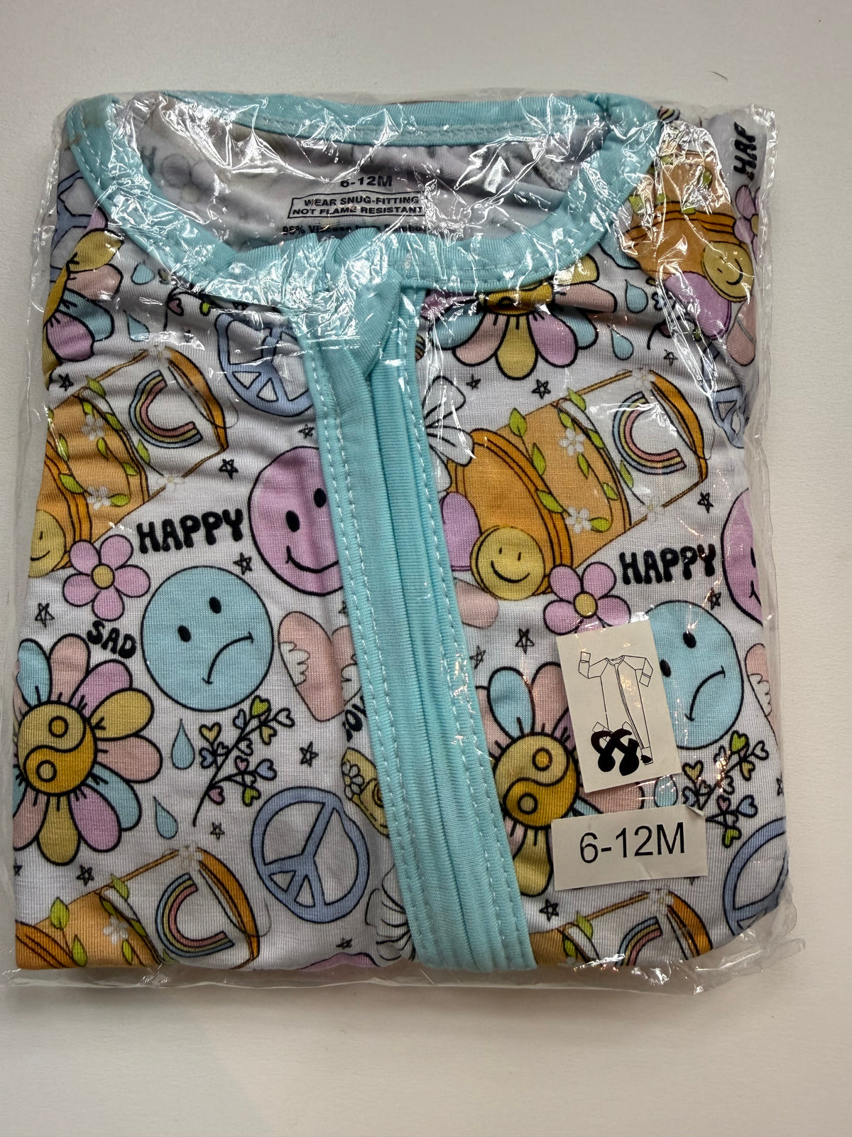 FEELINGS - DREAMLAND LONG SLEEVE SLEEPER - BAMBOO