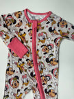 PINK FAB FIVE XMAS - DREAMLAND LONG SLEEVE SLEEPER - BAMBOO