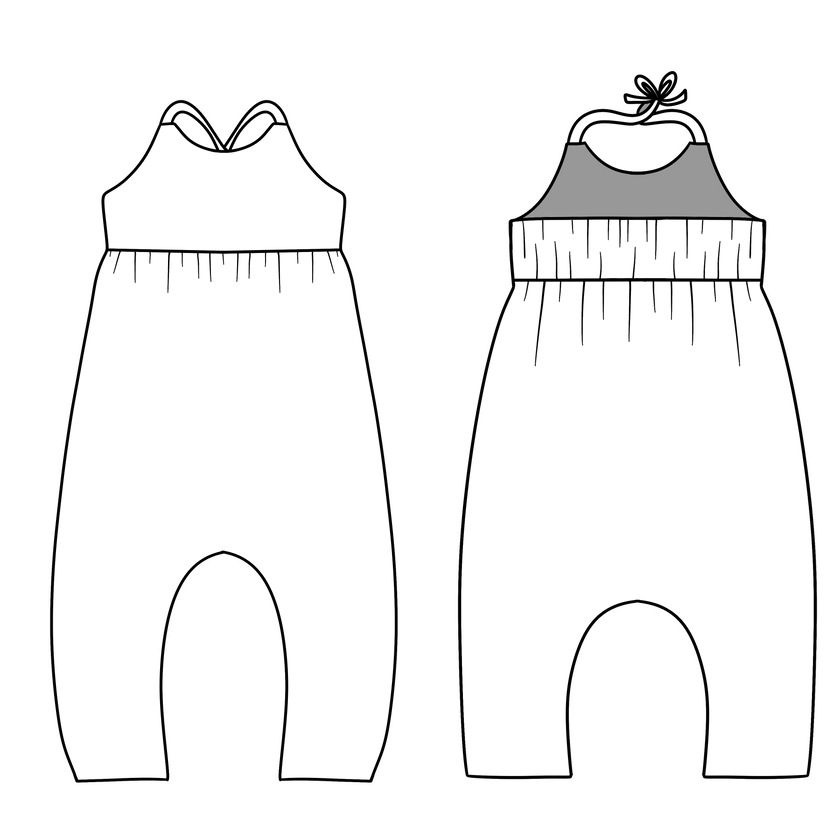 GO GHOULS - BRIELLE JUMPSUIT - KNIT