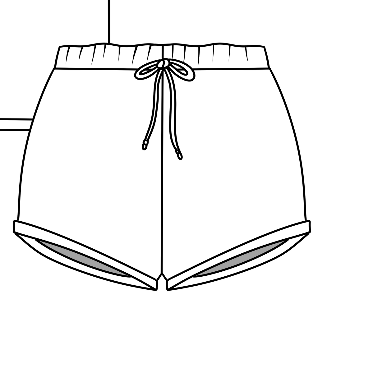 BUBBLEGUM FRIGHT NIGHT - JAZZY ADULT SHORTS - BAMBOO