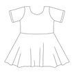 MIDNIGHT MISCHIEF - SIERRA SHORT SLEEVE TWIRL - KNIT