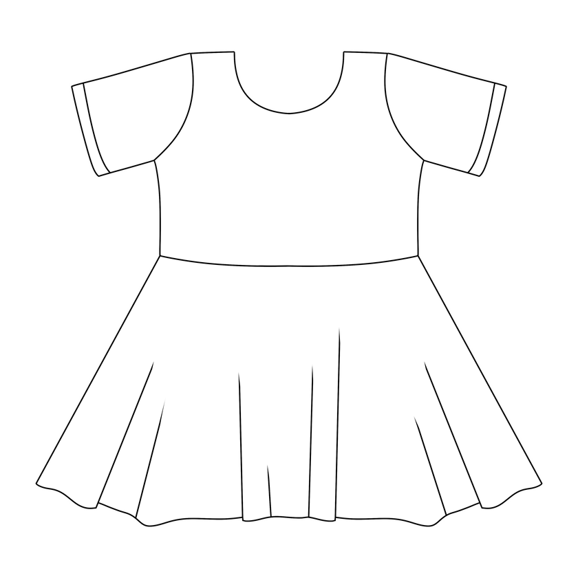 MIDNIGHT MISCHIEF - SIERRA SHORT SLEEVE TWIRL - KNIT