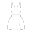 STAND OUT - WOMENS REVIERE DRESS - XL
