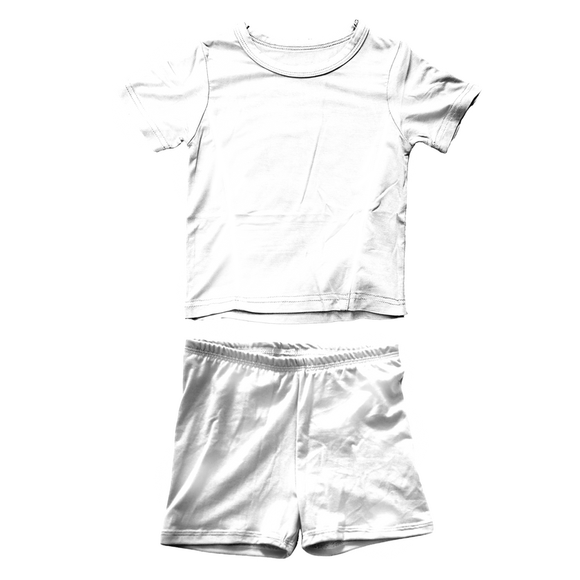 RUN - FAWN SHORT SLEEVE SHORT SET - BAMBOO