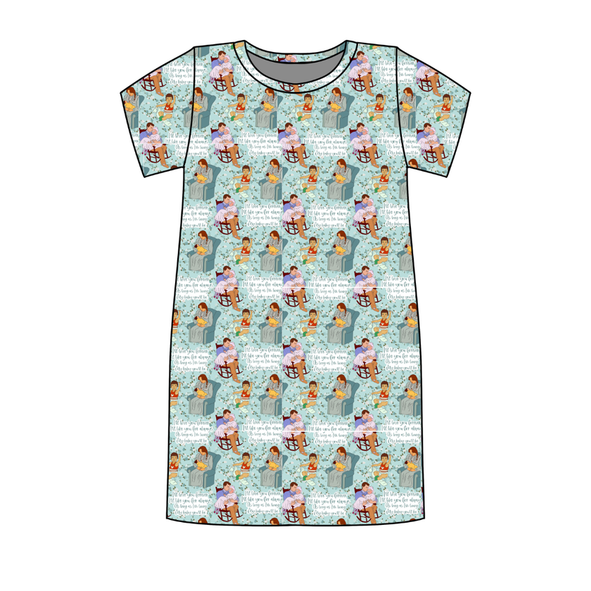 Forever - Poppy Oversized Sleep Shirt Bamboo - Pre Order