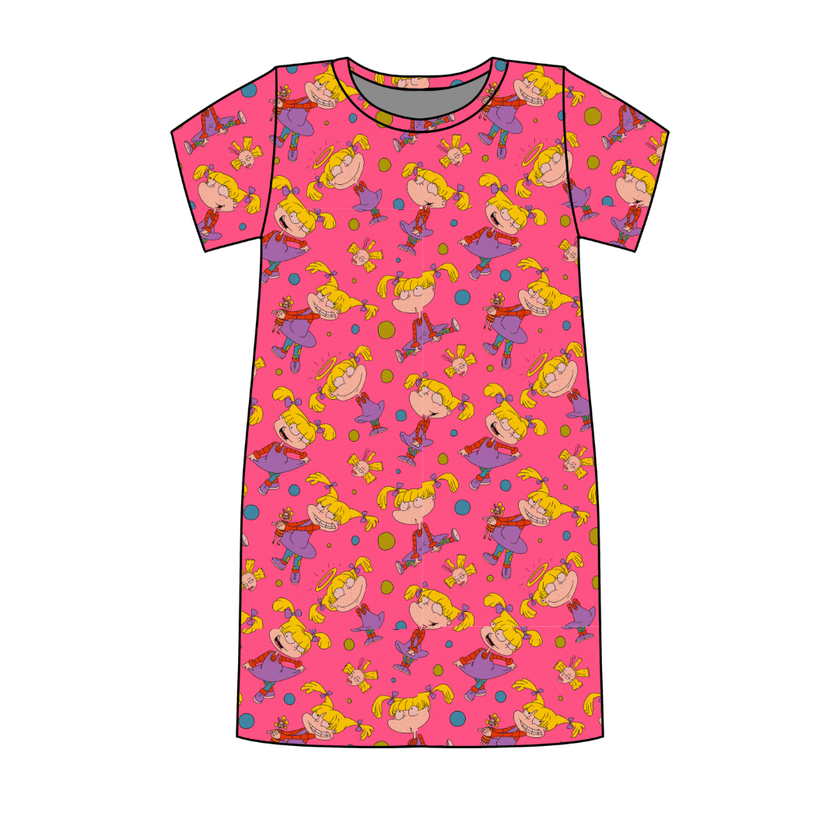 Angelic - Poppy Oversized Sleep Shirt Bamboo - Pre Order