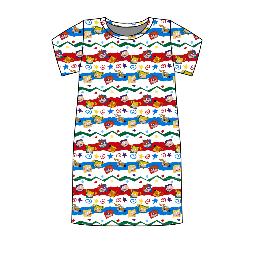 Stupid Babies - Poppy Oversized Sleep Shirt Bamboo - Pre Order