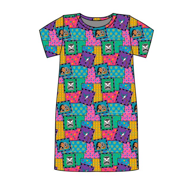 Wind Color - Poppy Oversized Sleep Shirt Bamboo - Pre Order