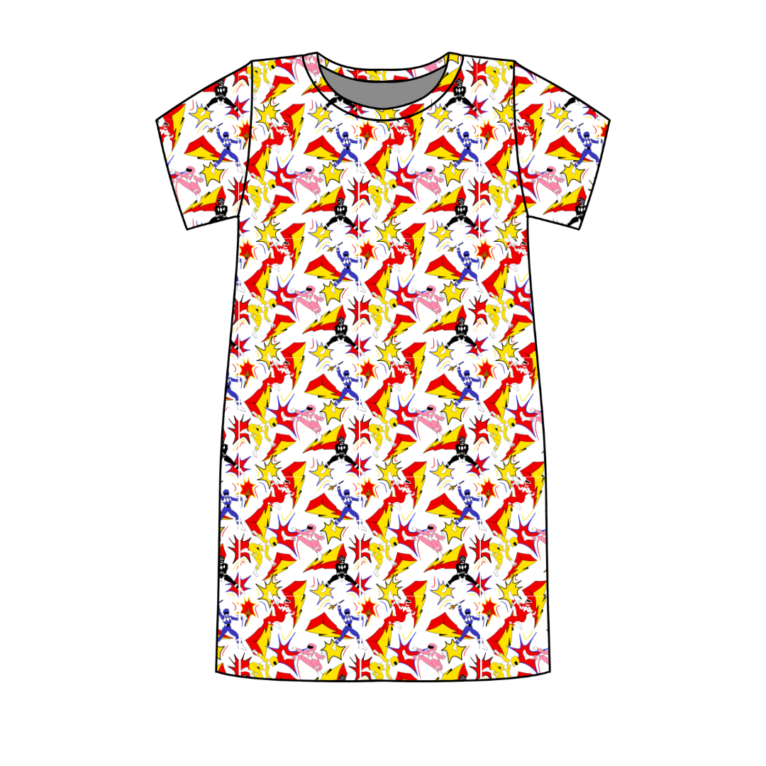 Ranger Dreams - Poppy Oversized Sleep Shirt Bamboo - Pre Order