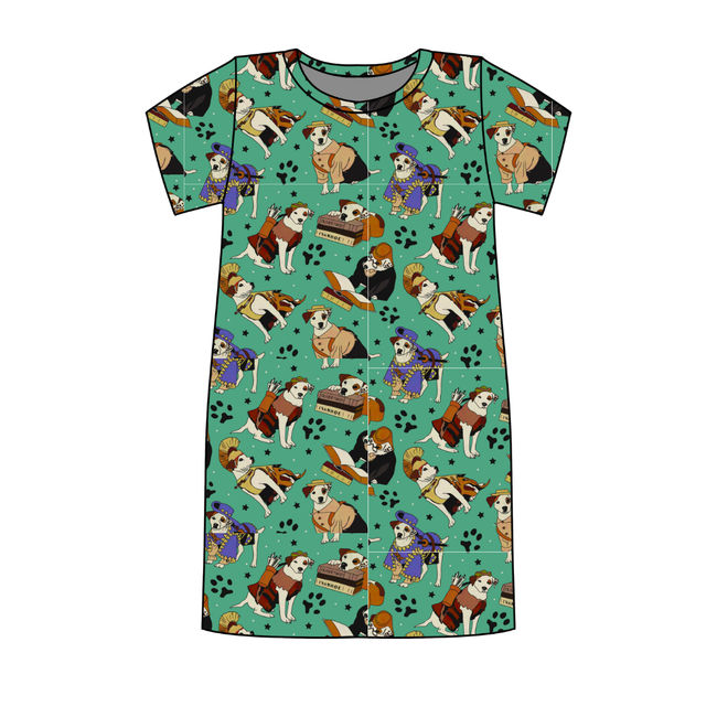 Wishbone - Poppy Oversized Sleep Shirt Bamboo - Pre Order